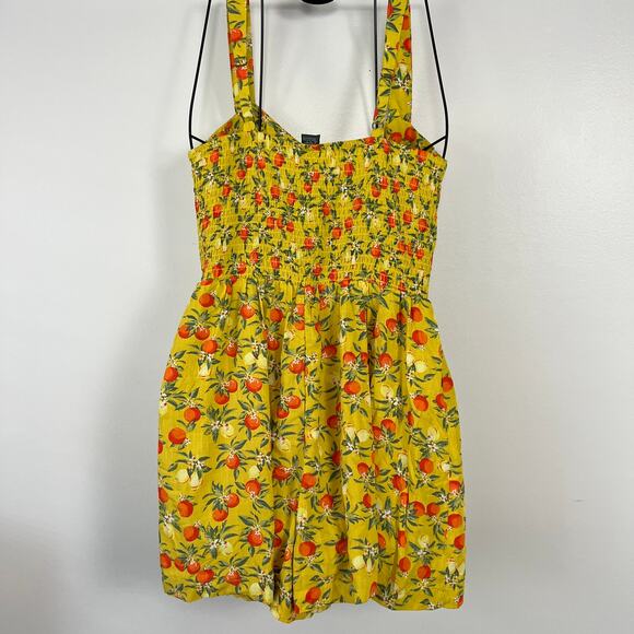 Wild Fable Women's Yellow Fruit Print Sleeveless Romper - Size Small - NWT - Picture 7 of 9